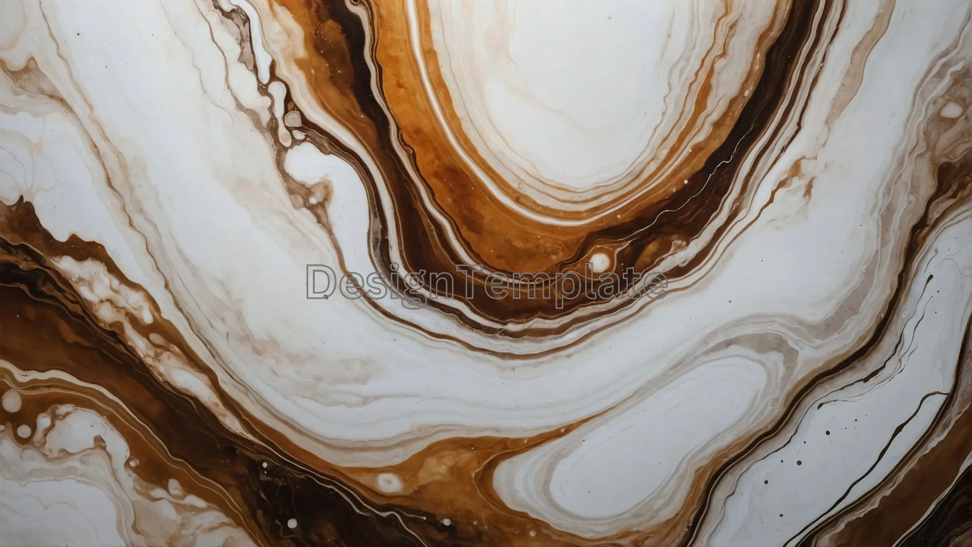 Creative Brown and White Marble Background Image